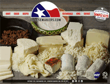Tablet Screenshot of cheesemakers.com